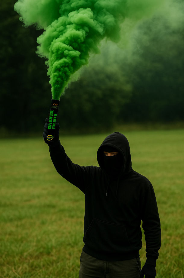 Green Smoke Flare